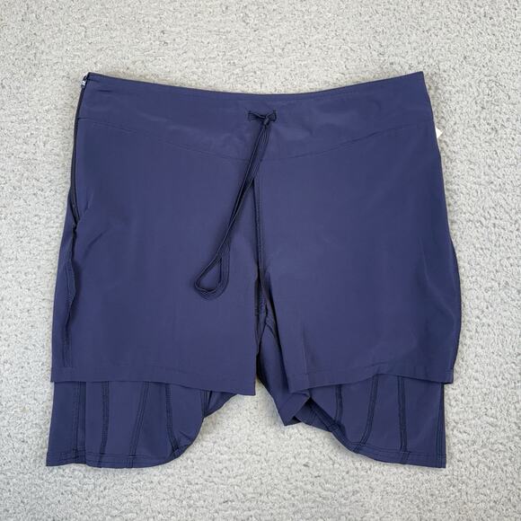 Athleta Women’s Skort Blue Wear About Pleated Pull On Athletic Sz 6 Style 964574 - Picture 10 of 11